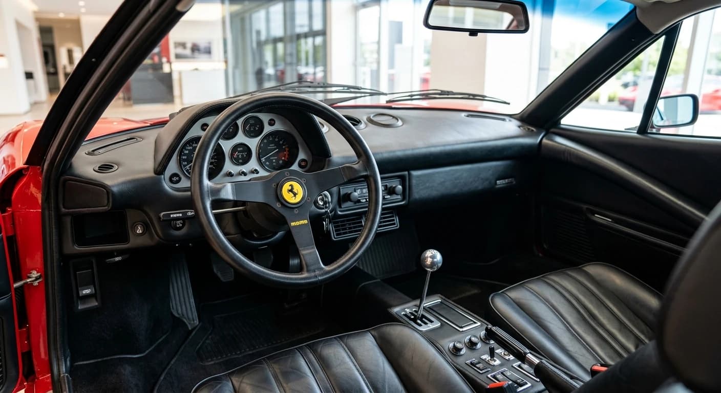 Ferrari 308 GTB 1975 - Dashboard view