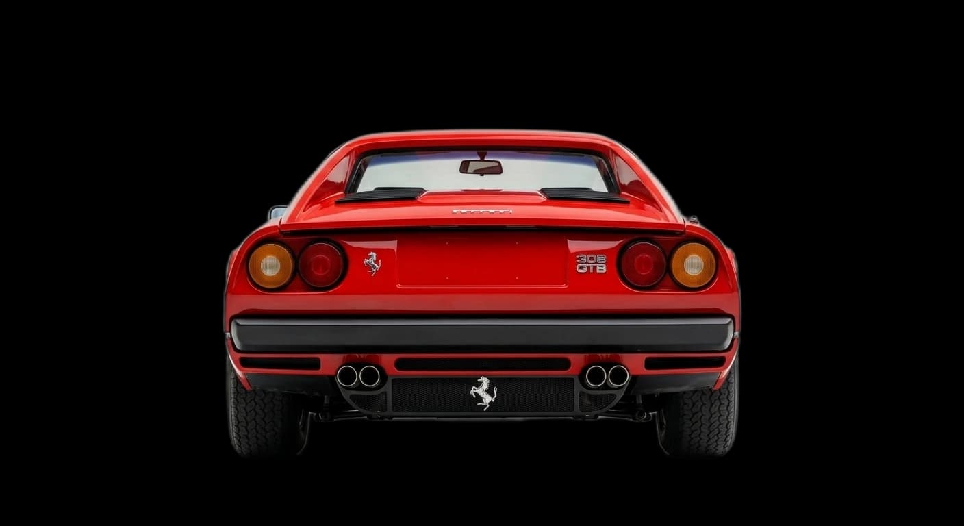 Ferrari 308 GTB - Rear