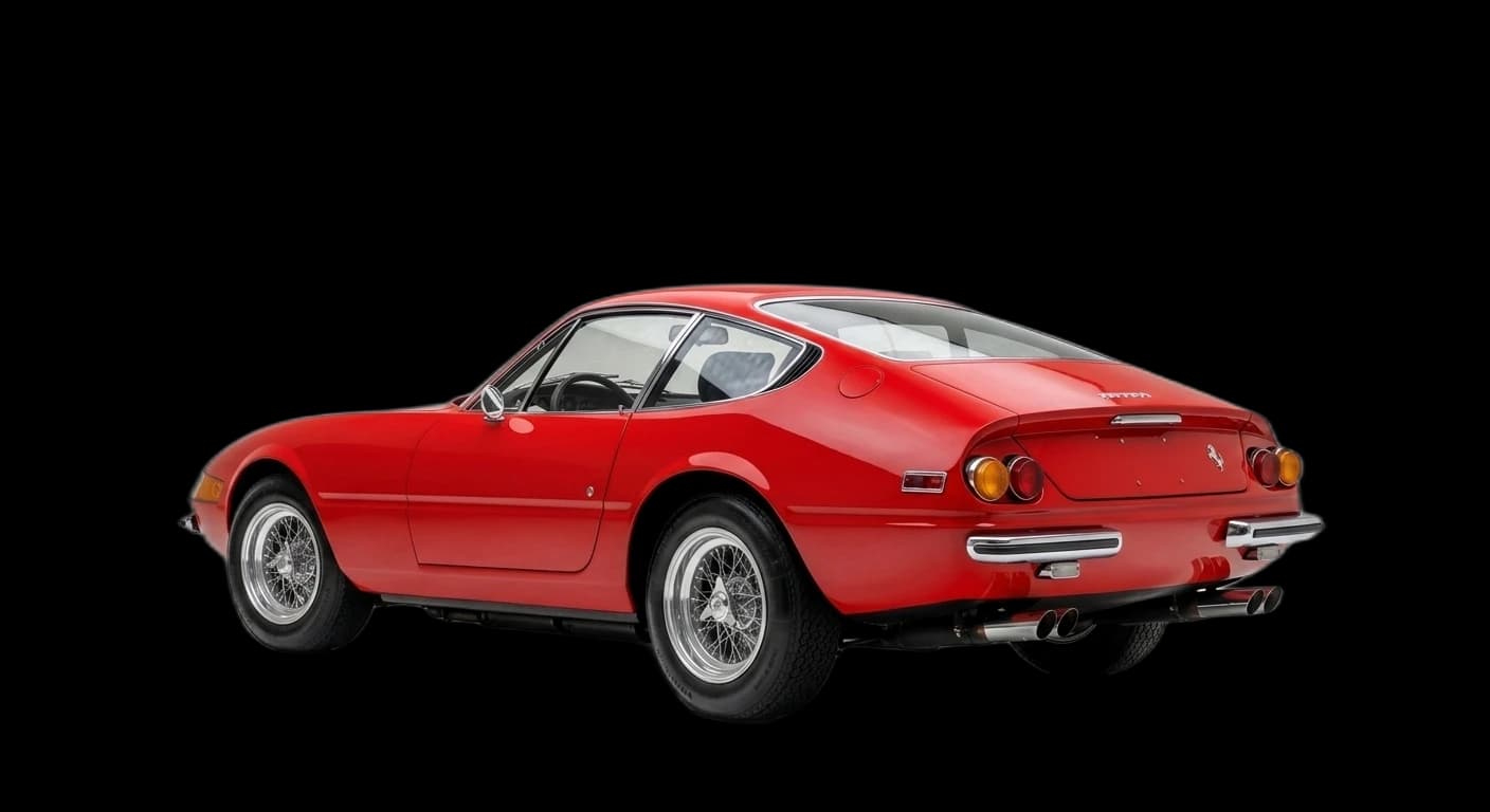 Ferrari 365 GTB/4 Daytona 1968 - Rear 3/4 view