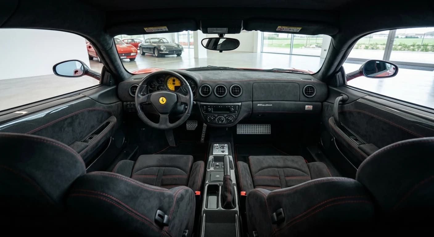 Ferrari Challenge Stradale 2003 - Interior view