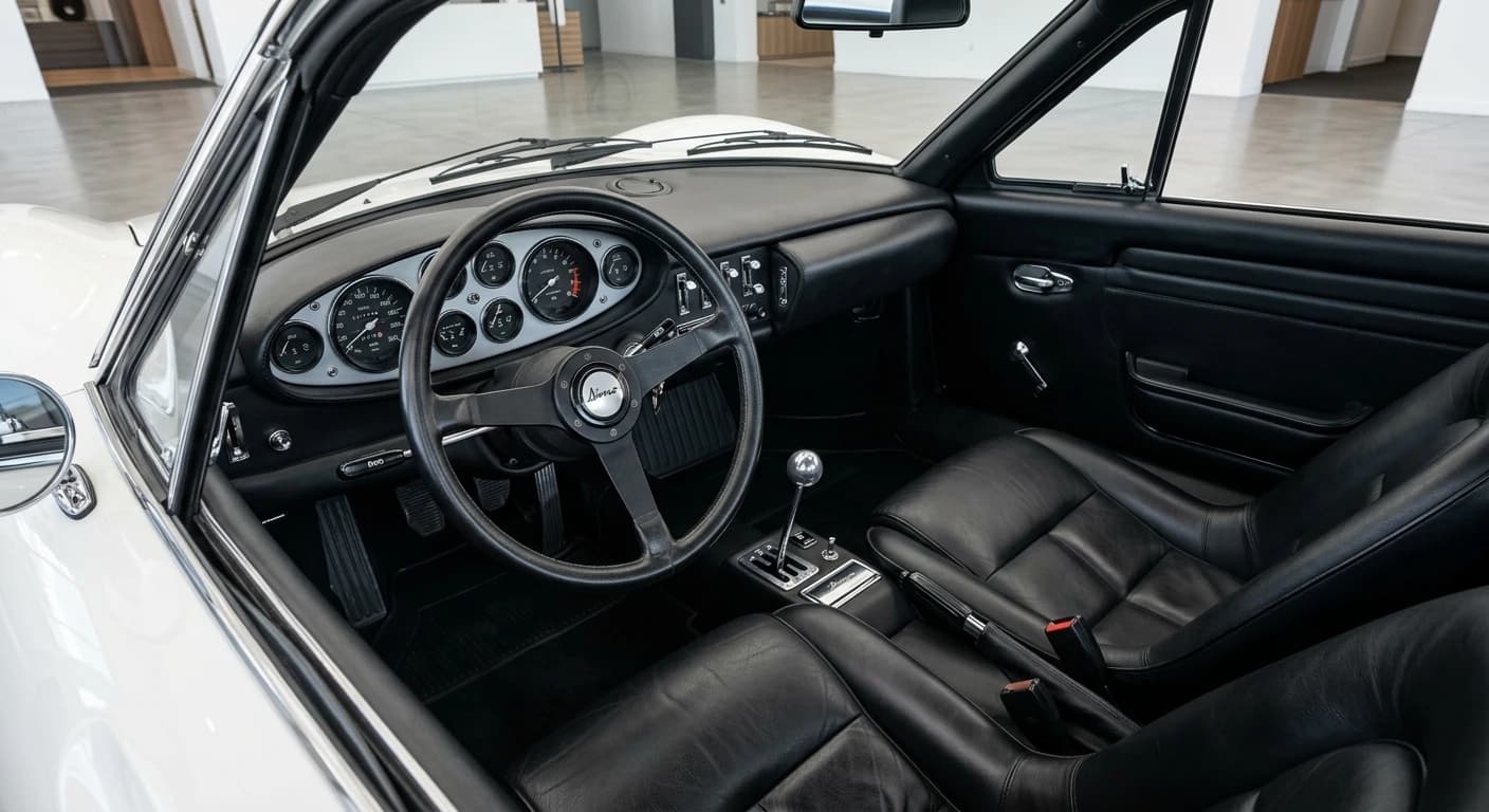 Ferrari Dino 246 GT 1969 - Dashboard view