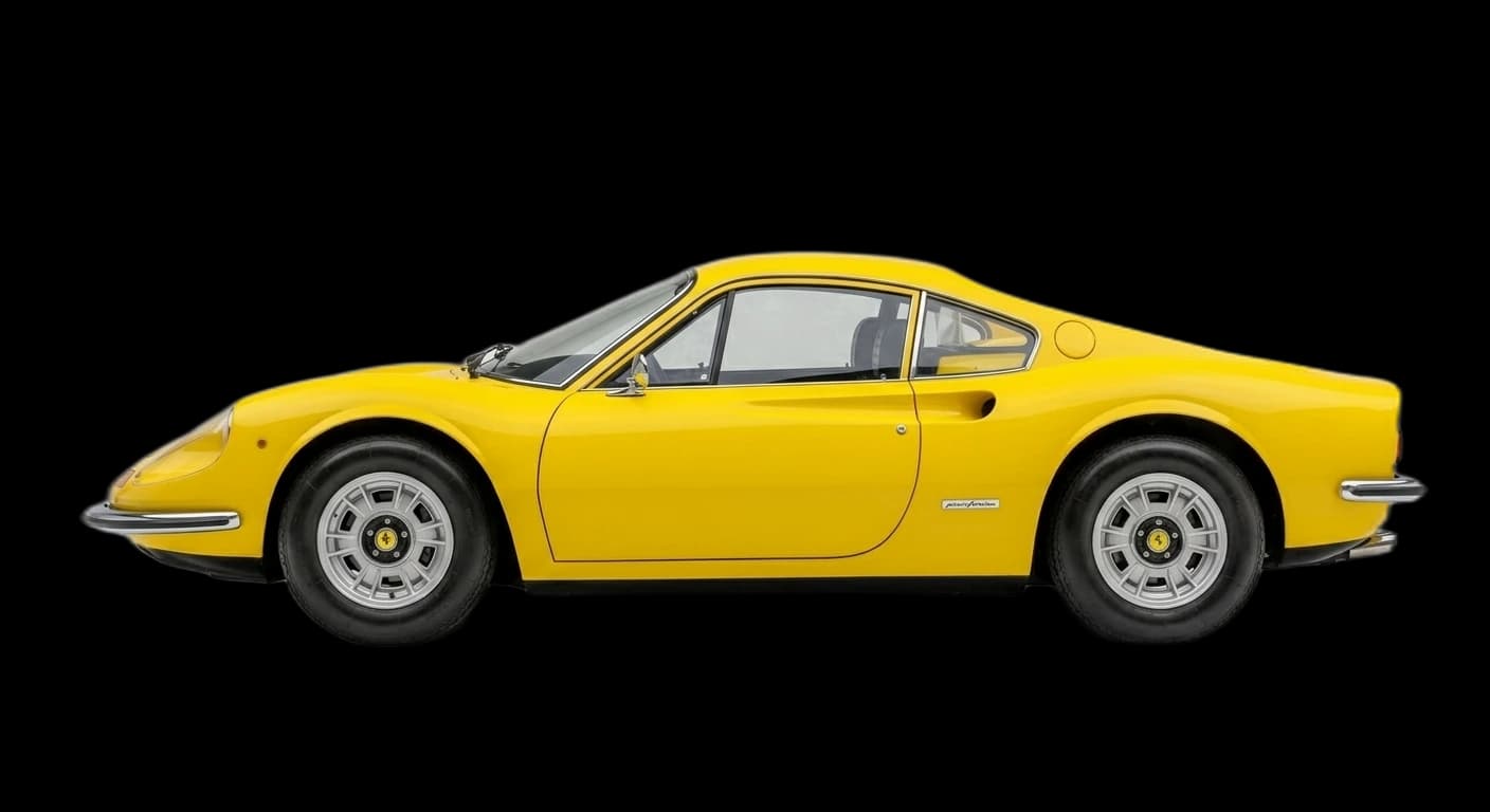 Ferrari Dino 246 GT 1969 - Side view