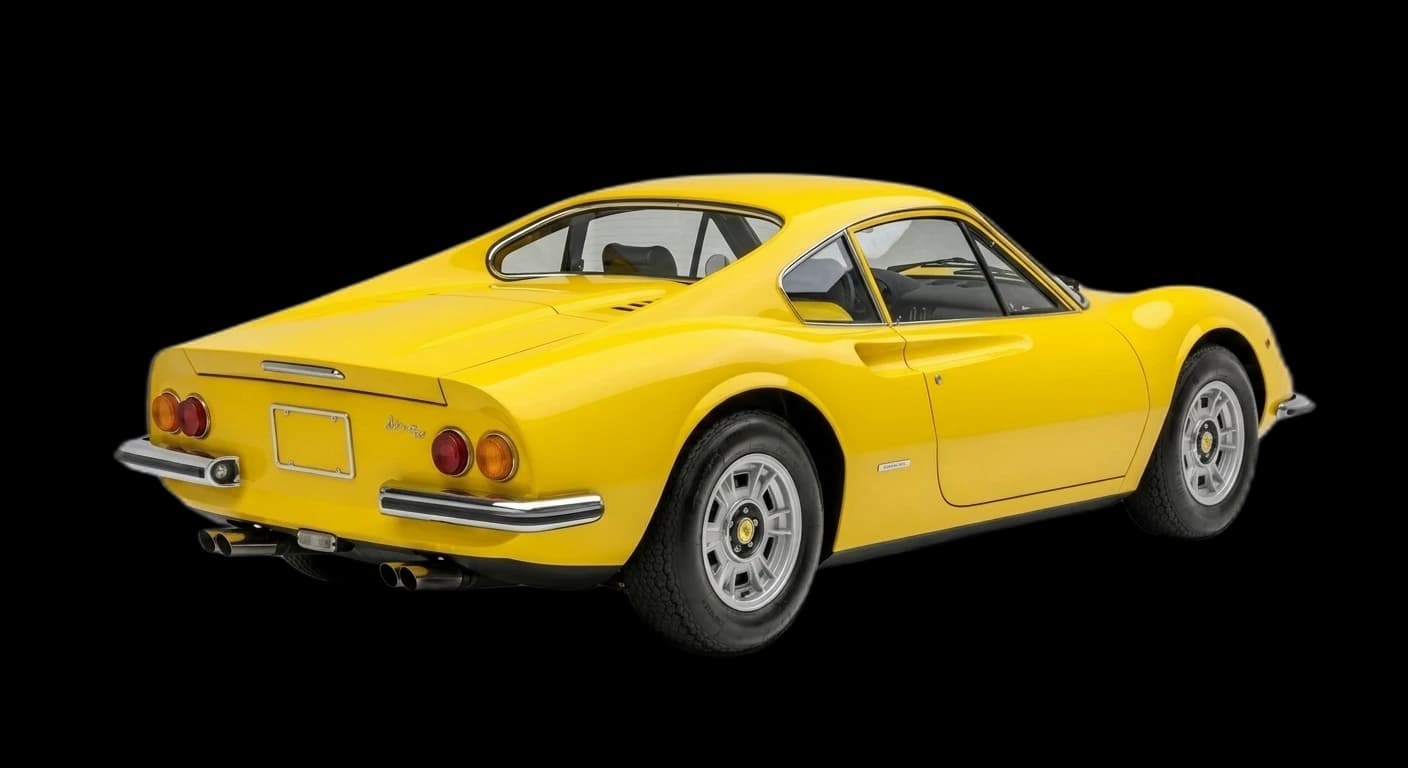 Ferrari Dino 246 GT 1969 - Rear 3/4 view