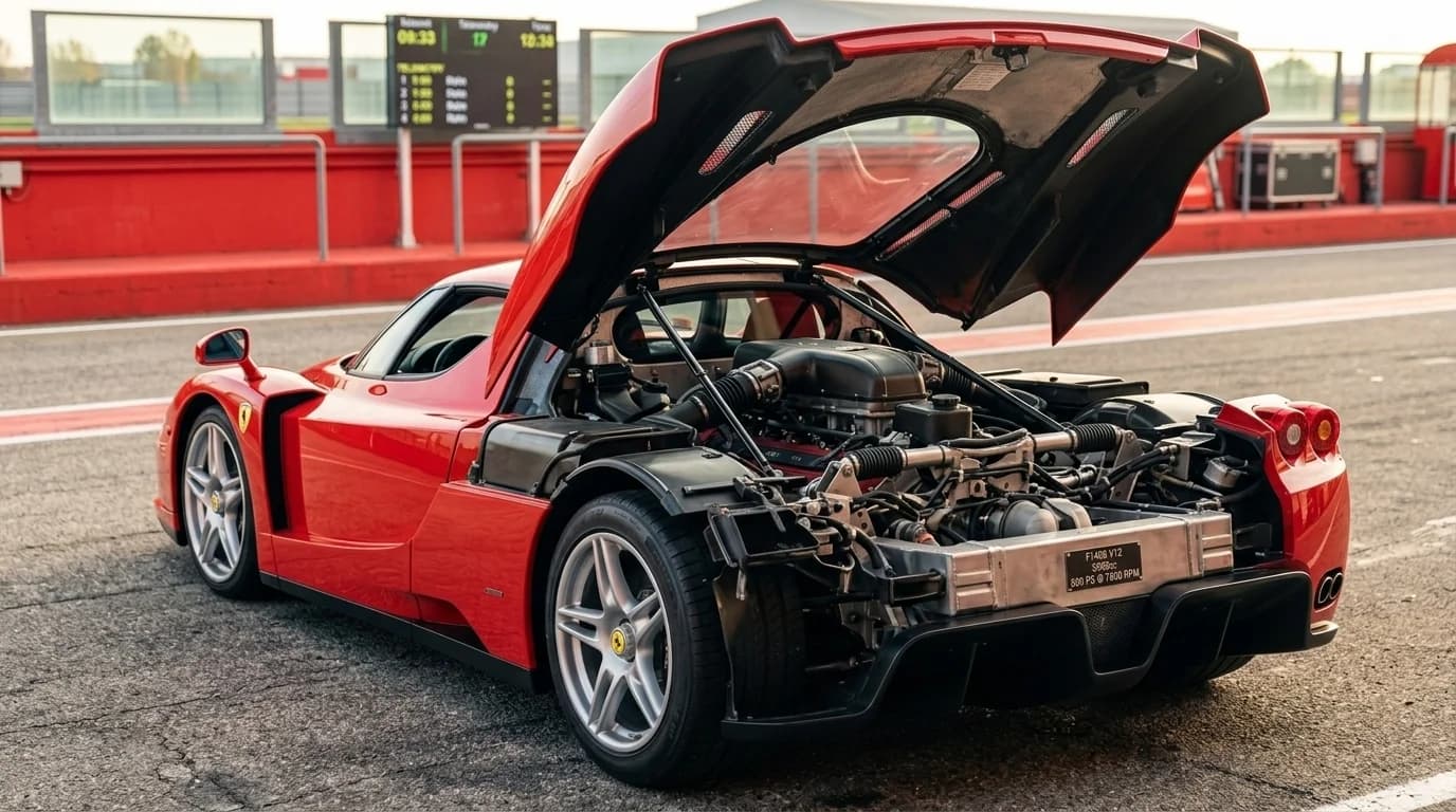 Ferrari Enzo Ferrari 2002 - Engine Bay view