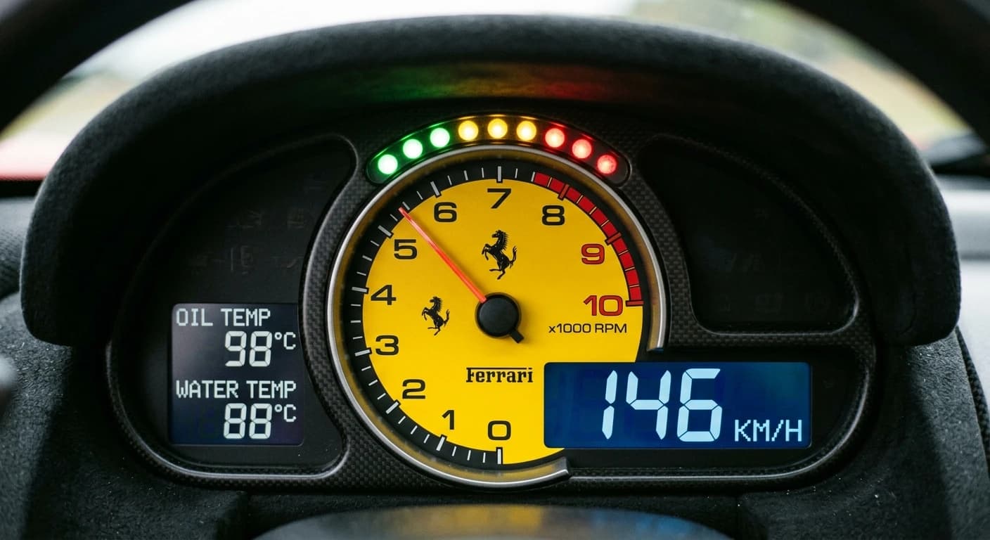 Ferrari Enzo Ferrari 2002 - Gauges view