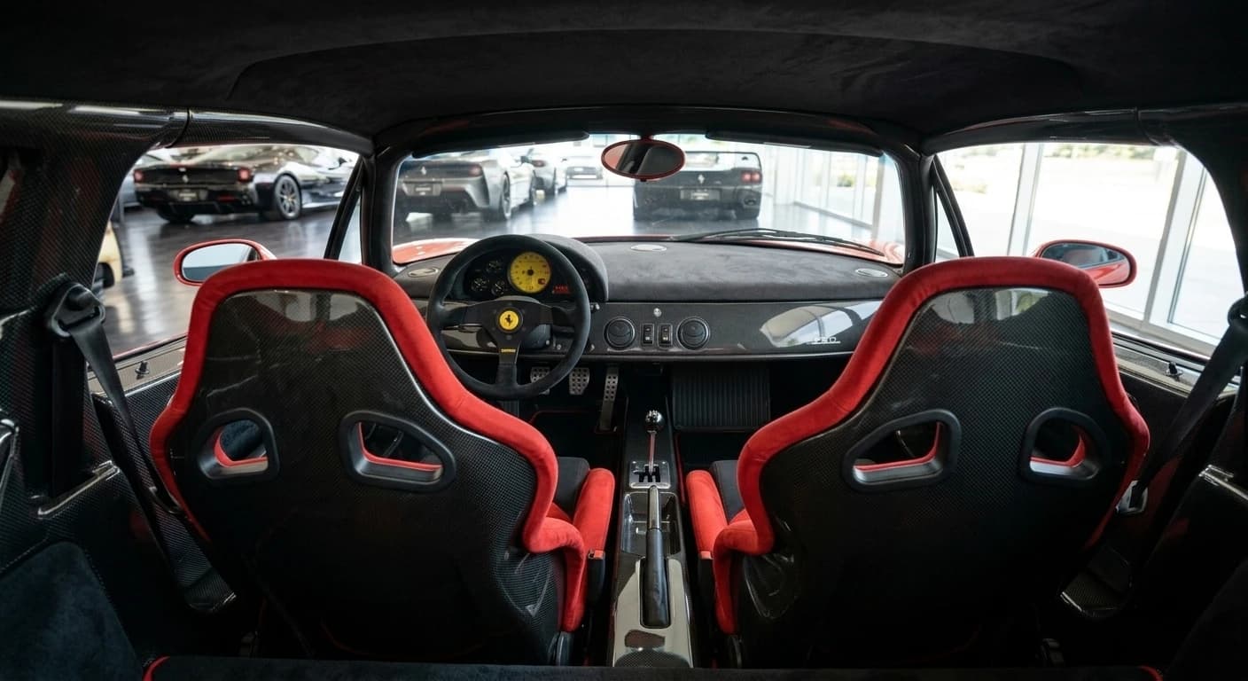 Ferrari F50 1995 - Interior view