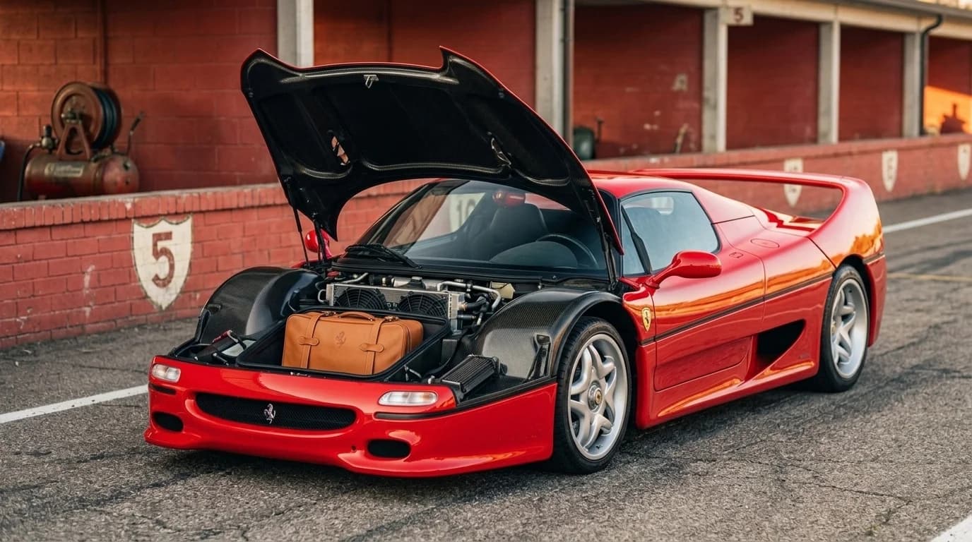 Ferrari F50 - Trunk