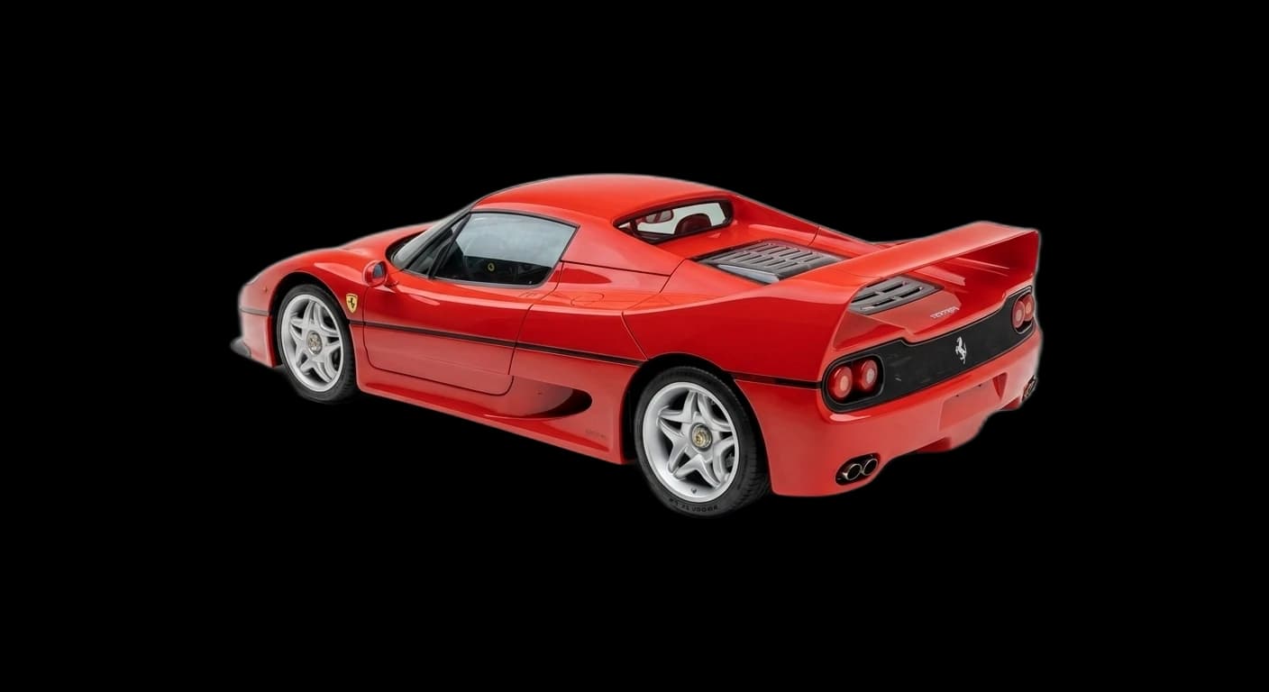 Ferrari F50 1995 - Rear 3/4 view