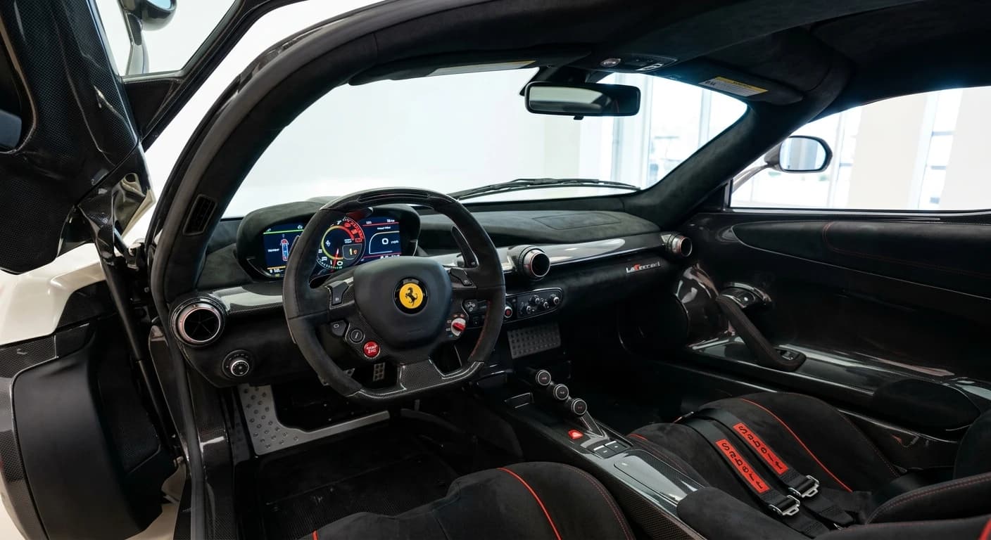 Ferrari LaFerrari 2013 - Dashboard view