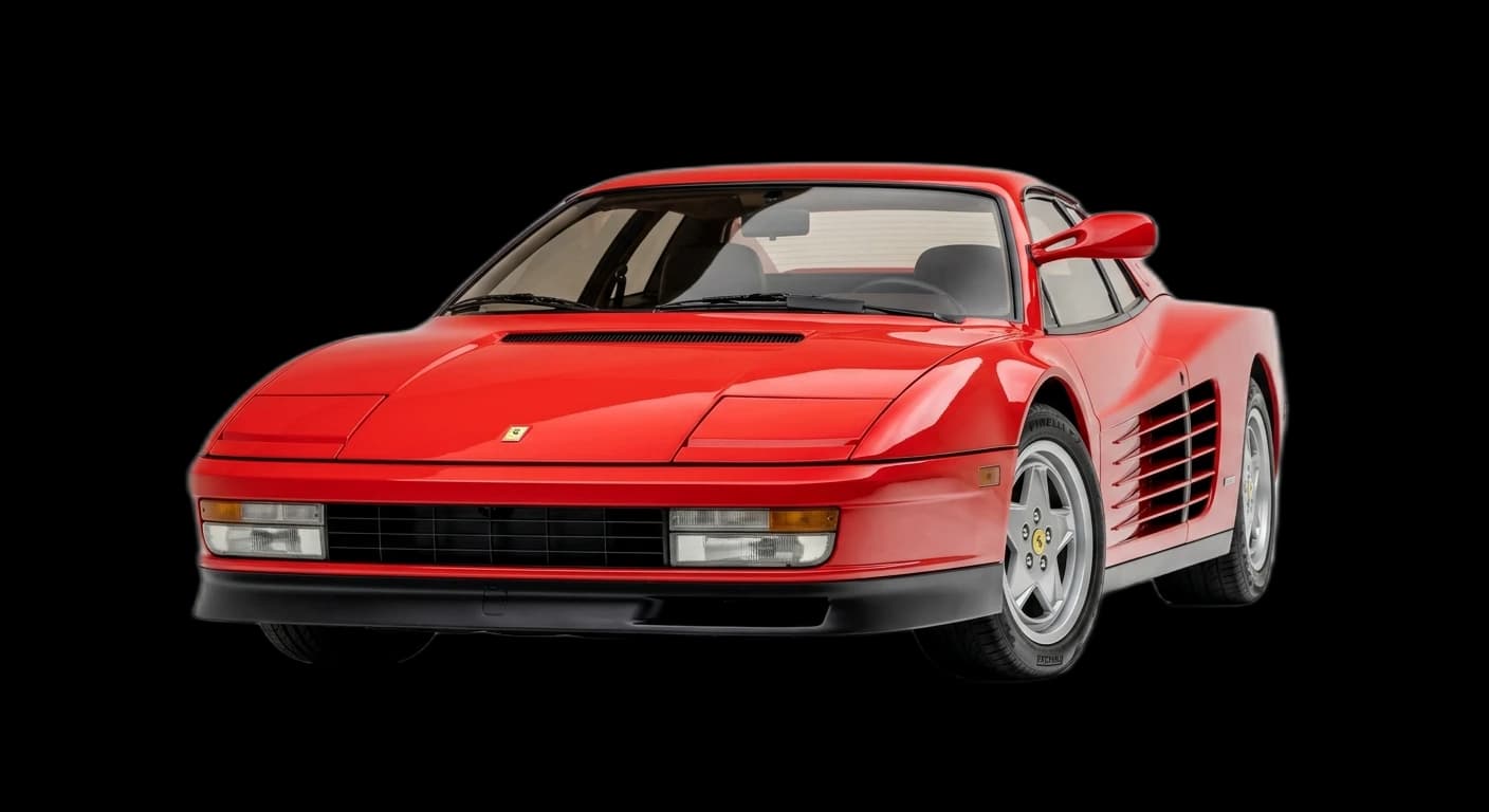 Ferrari Testarossa 1984 - Front view