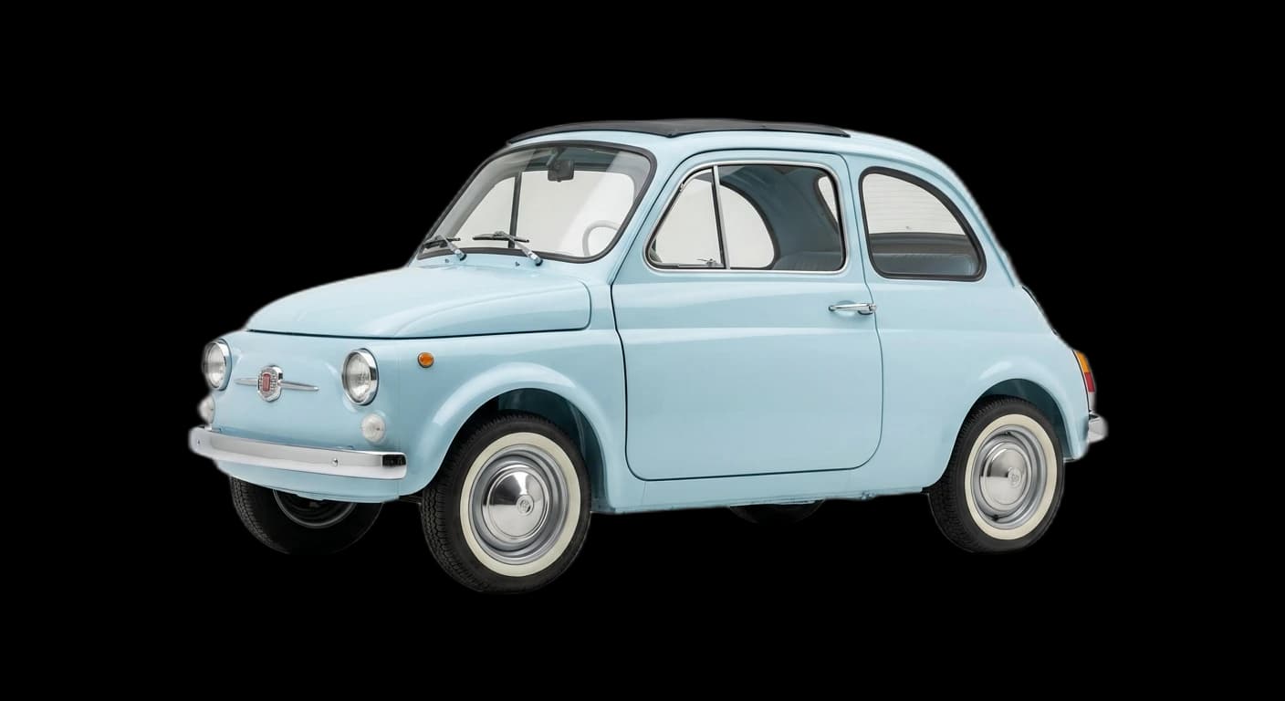 Fiat 500 (Nuova) - Front 3/4