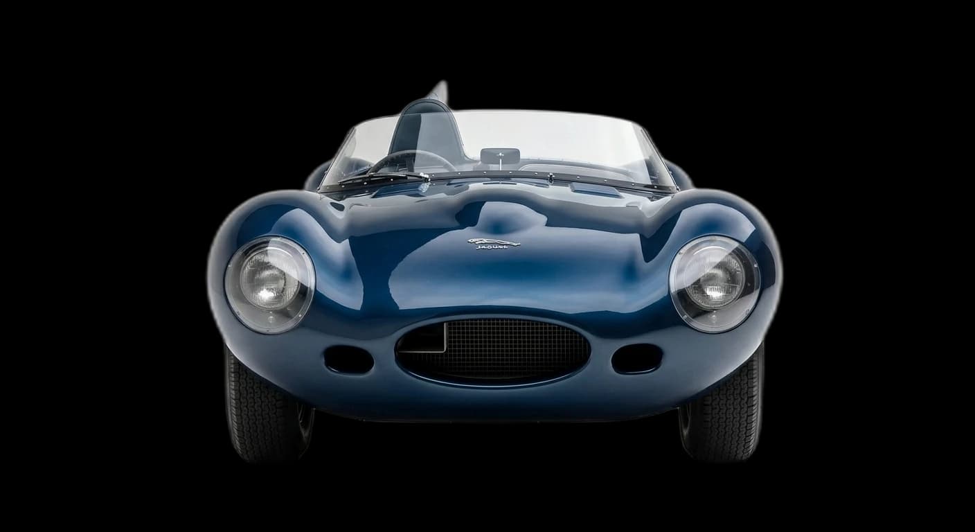 Jaguar D-Type - Front