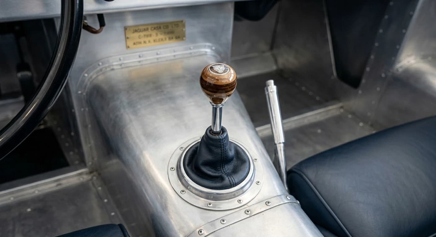 Jaguar D-Type - Detail