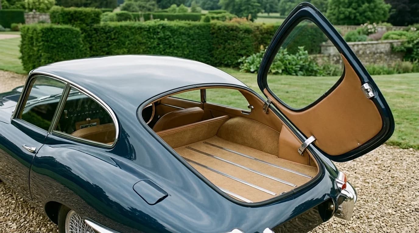 Jaguar E-Type Series 1 - Trunk