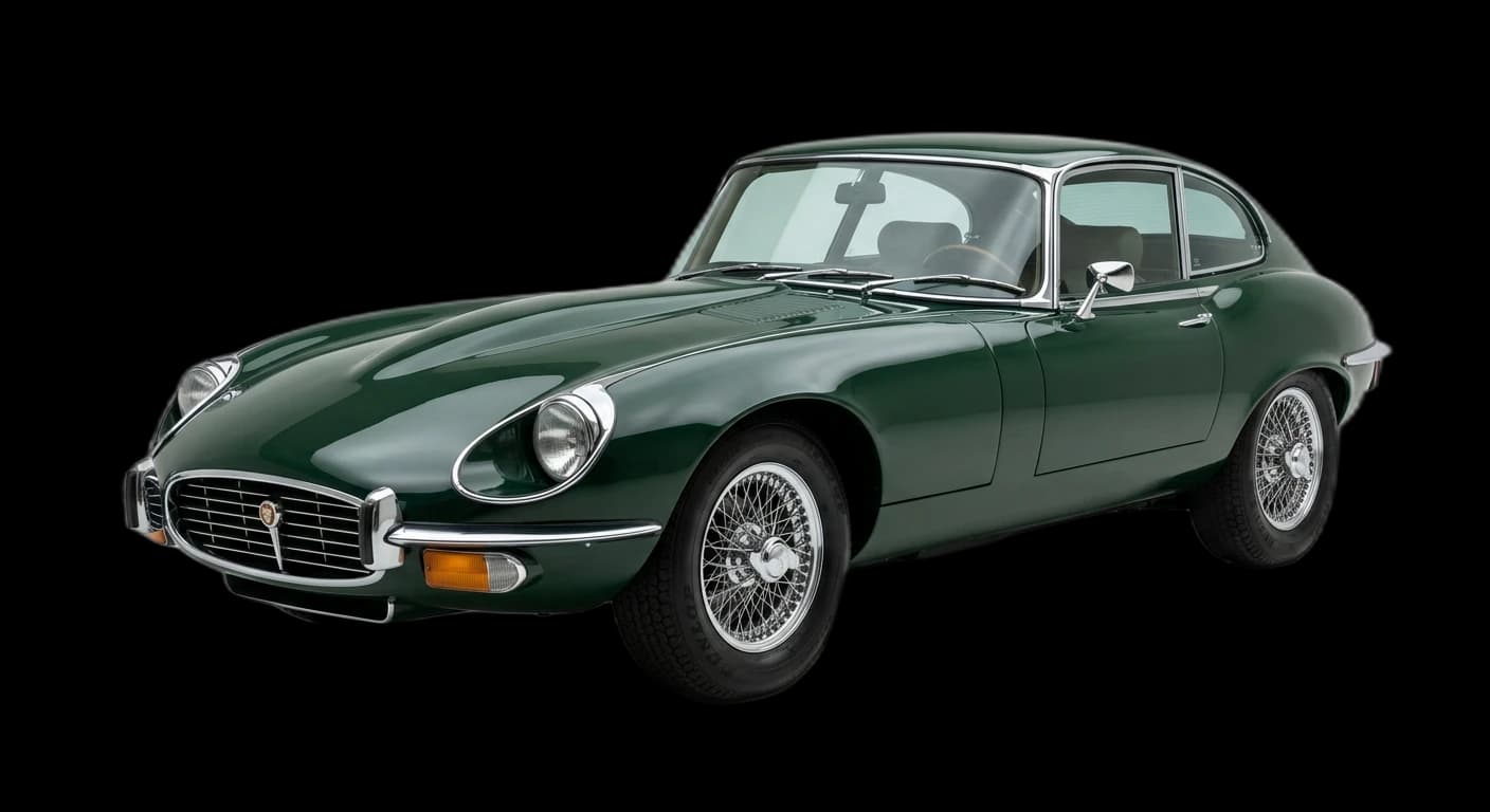 Jaguar E-Type Series 3 V12 - Front 3/4
