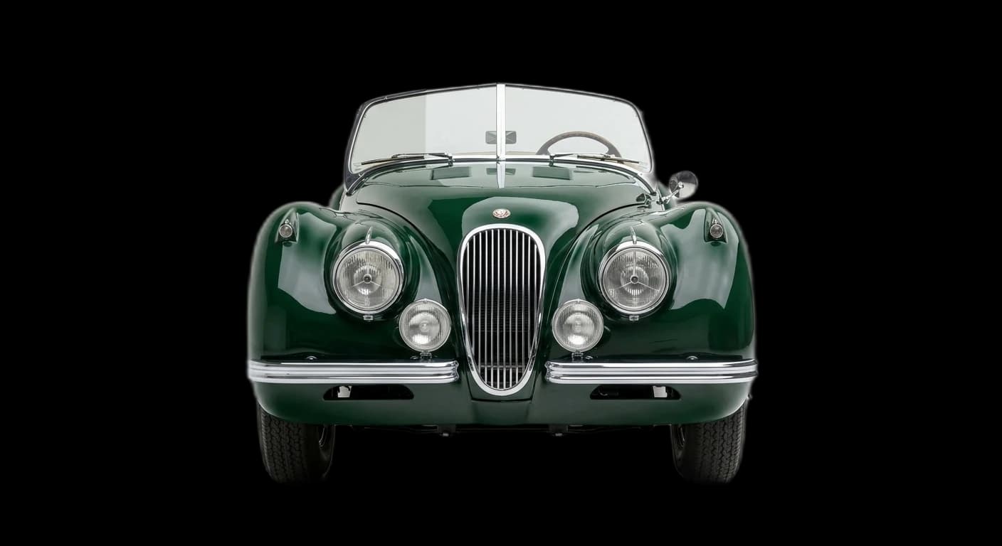 Jaguar XK120 - Front