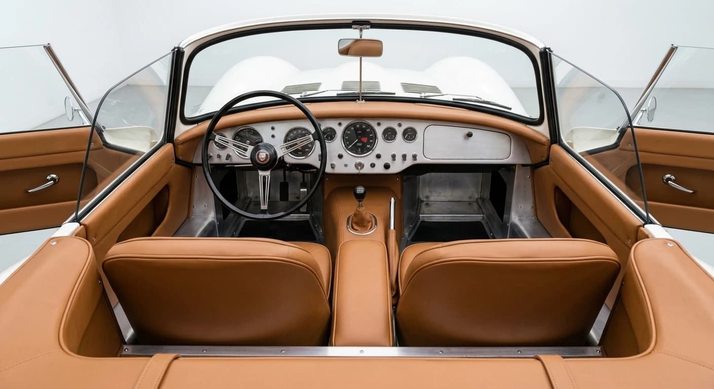 Jaguar XKSS 1957 - Interior view