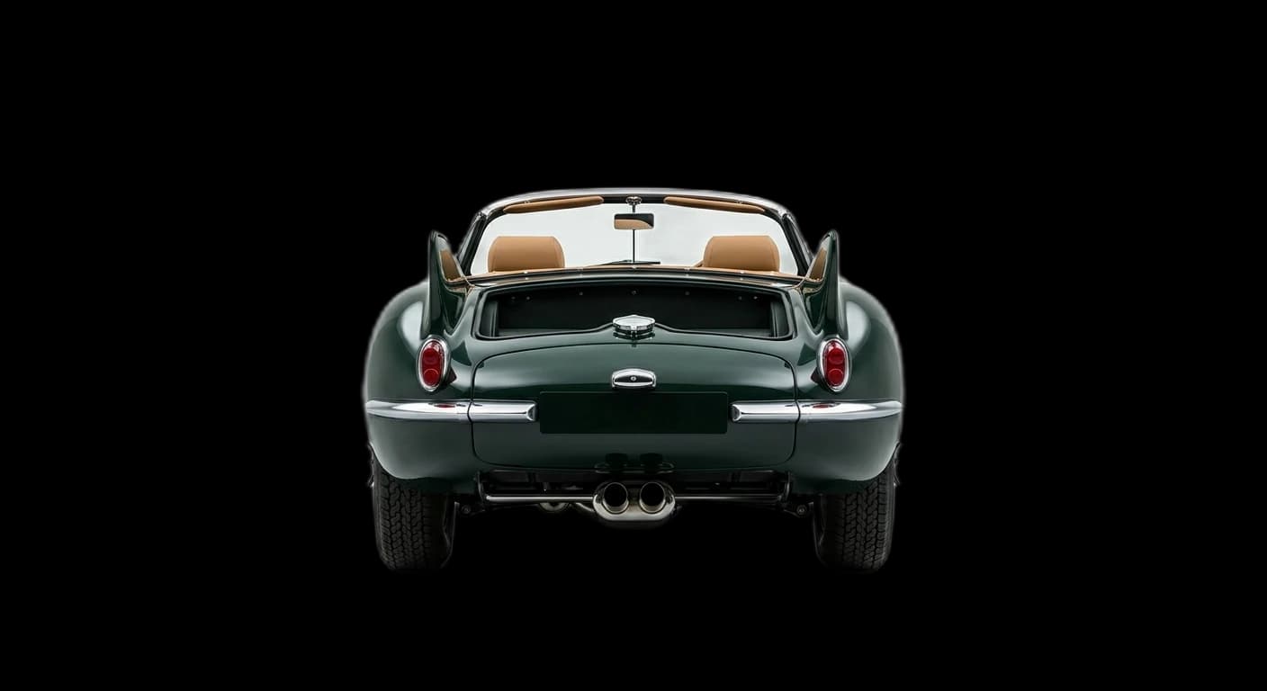 Jaguar XKSS 1957 - Rear view