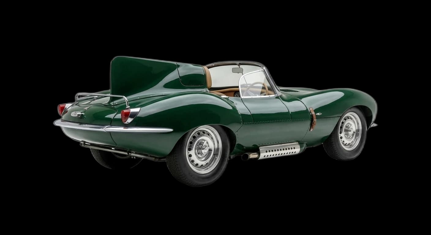 Jaguar XKSS 1957 - Rear 3/4 view