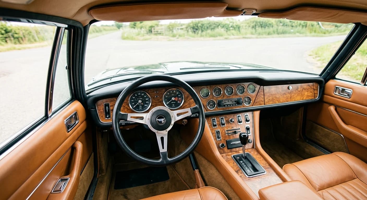 Jensen Interceptor III 1971 - Dashboard view