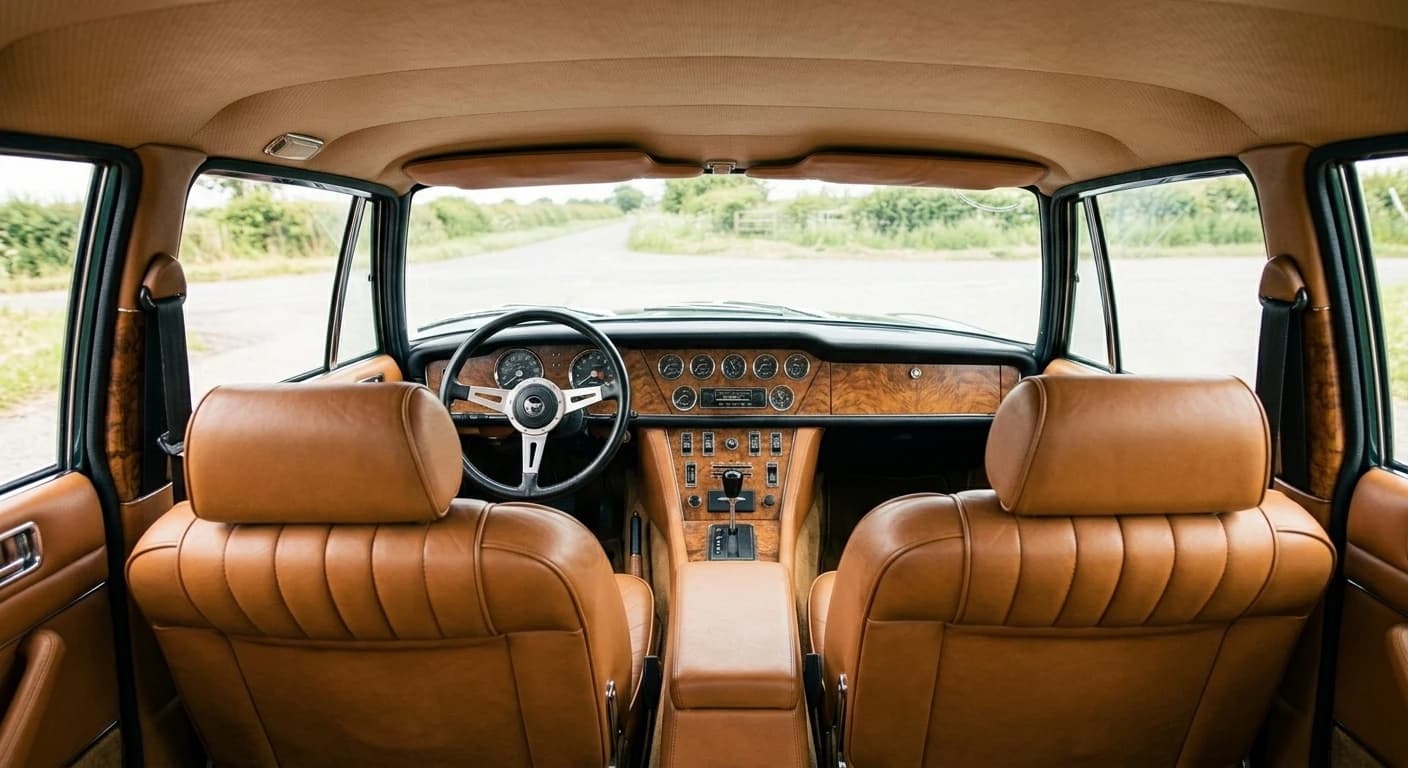 Jensen Interceptor III 1971 - Interior view