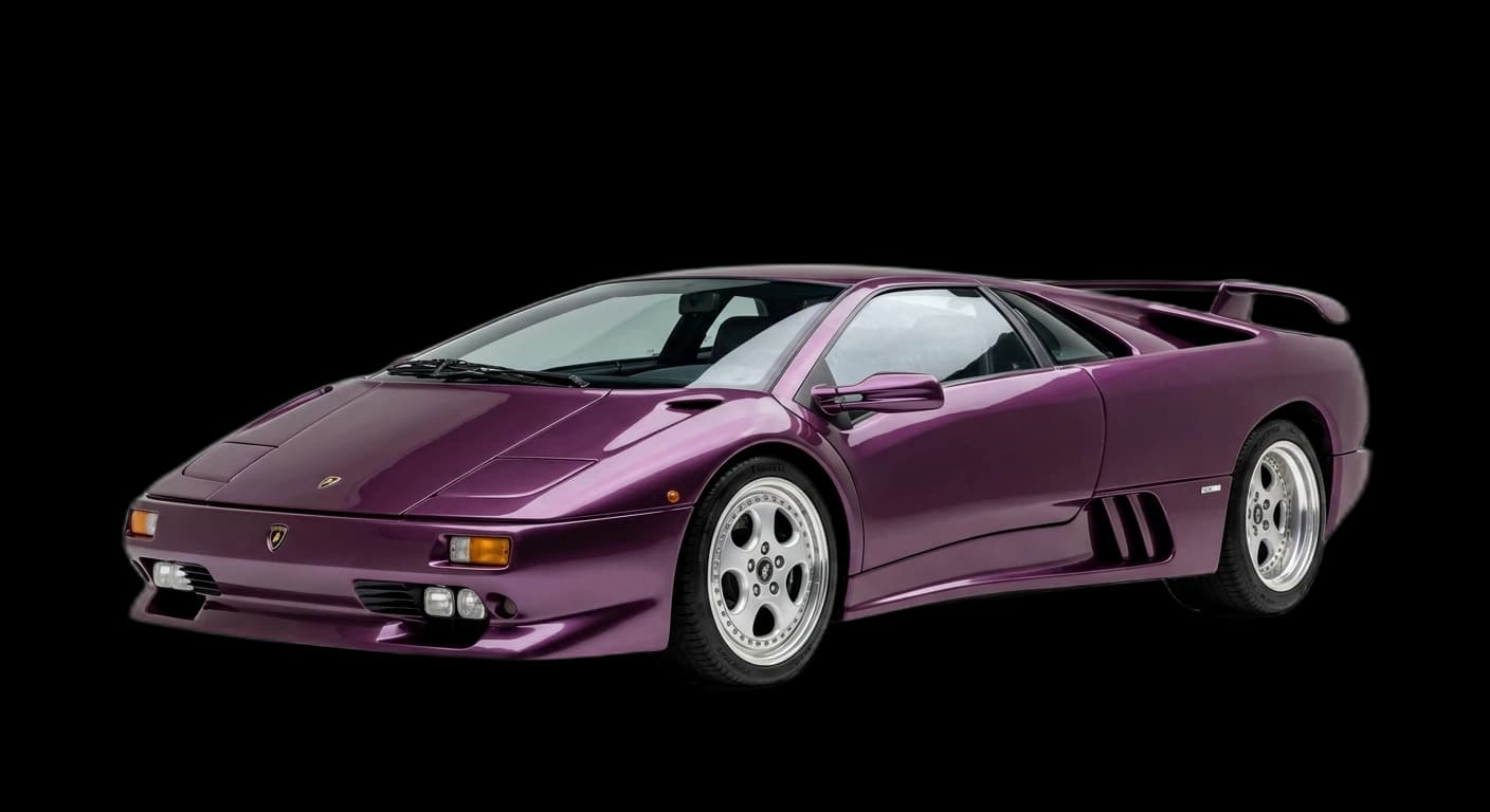 Lamborghini Diablo VT 1993 - Front 3/4 view