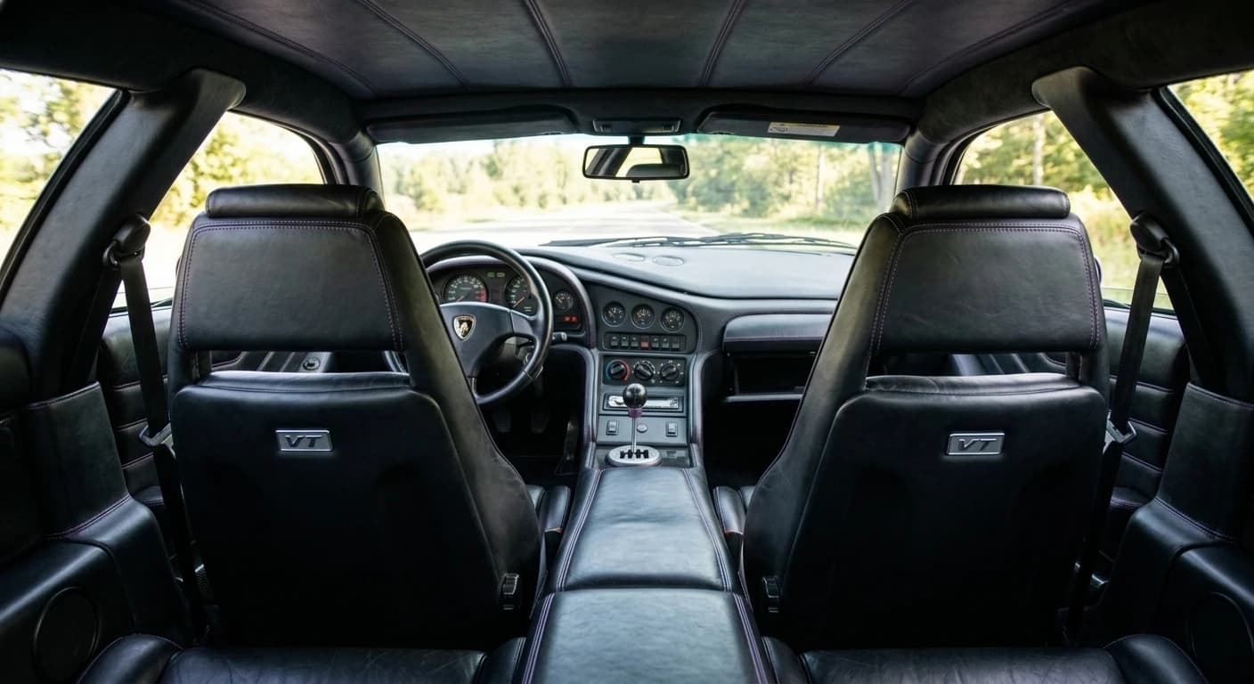 Lamborghini Diablo VT 1993 - Interior view