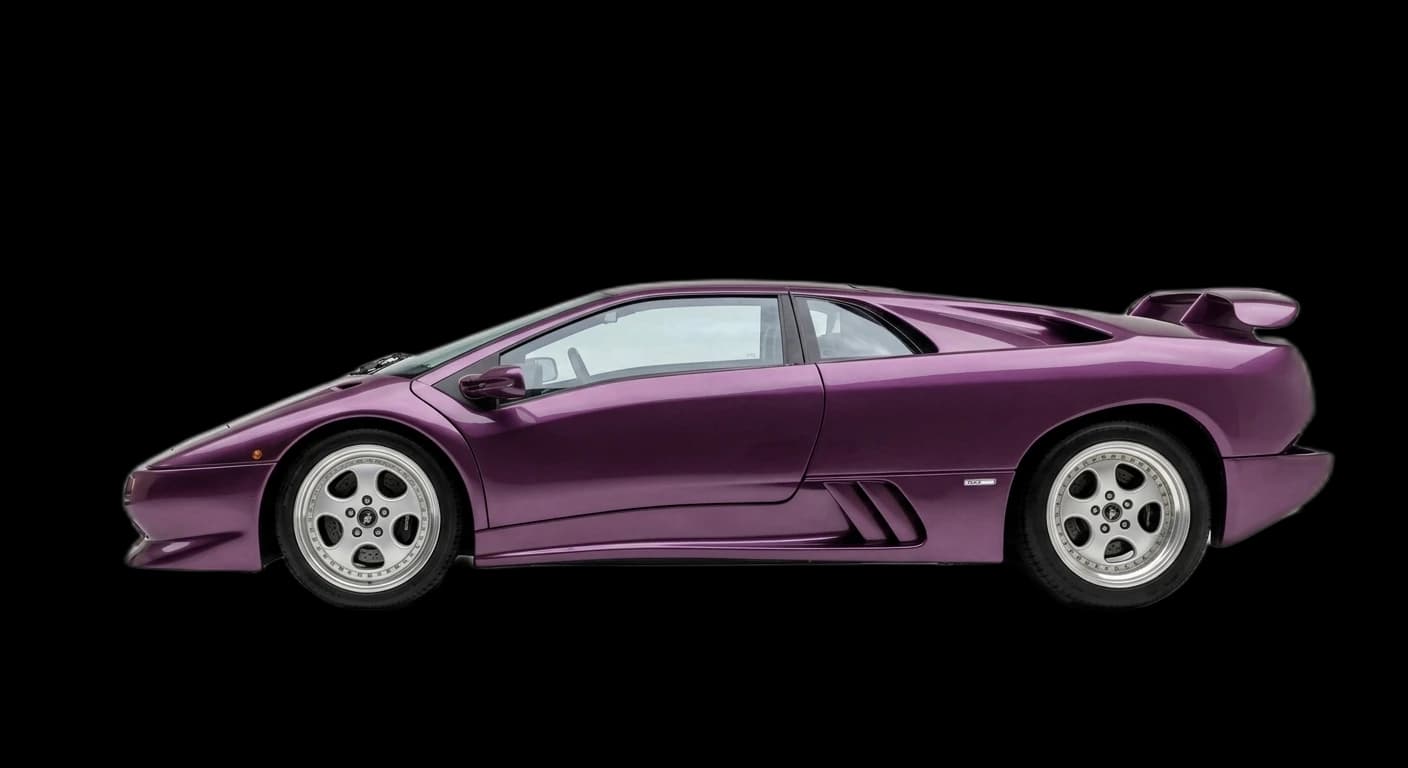 Lamborghini Diablo VT 1993 - Side view