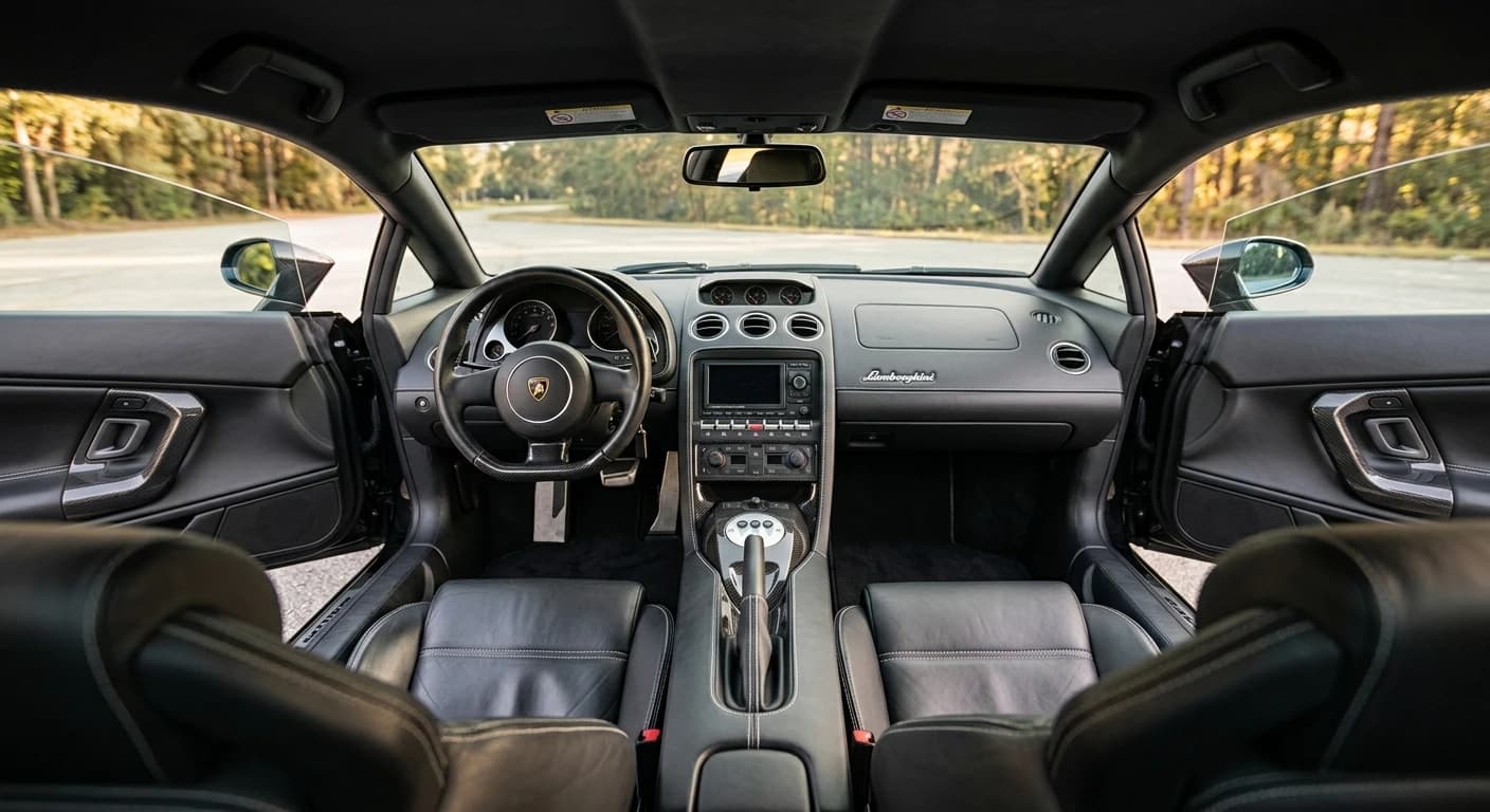 Lamborghini Gallardo 2003 - Interior view
