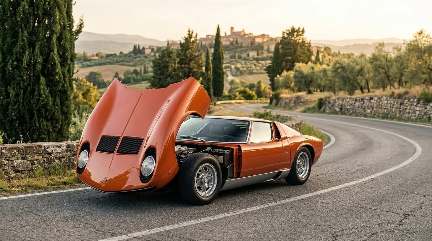 Lamborghini Miura P400 - Trunk