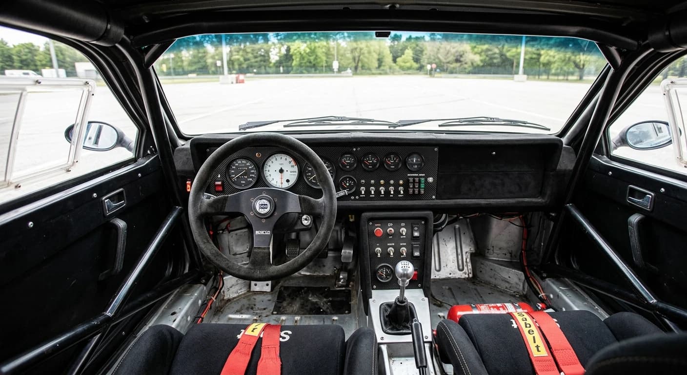Lancia 037 Rally 1982 - Dashboard view