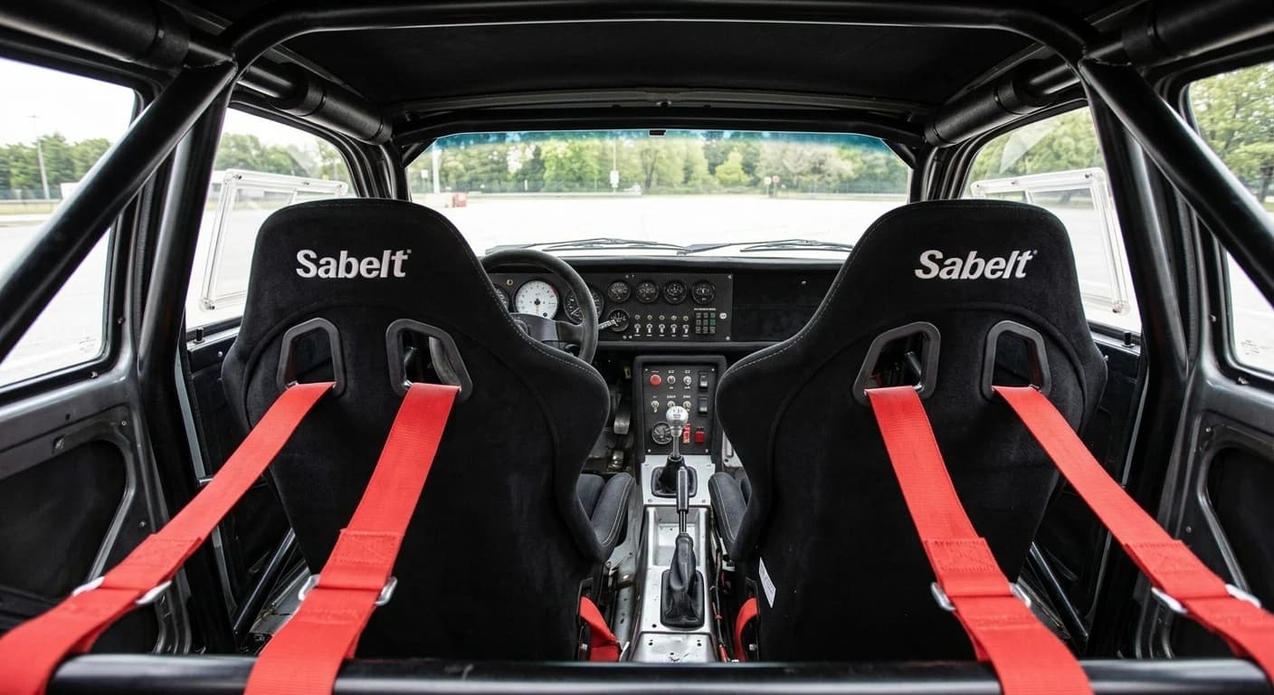 Lancia 037 Rally 1982 - Interior view