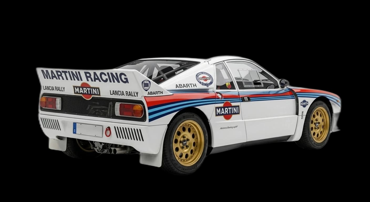 Lancia 037 Rally 1982 - Rear 3/4 view