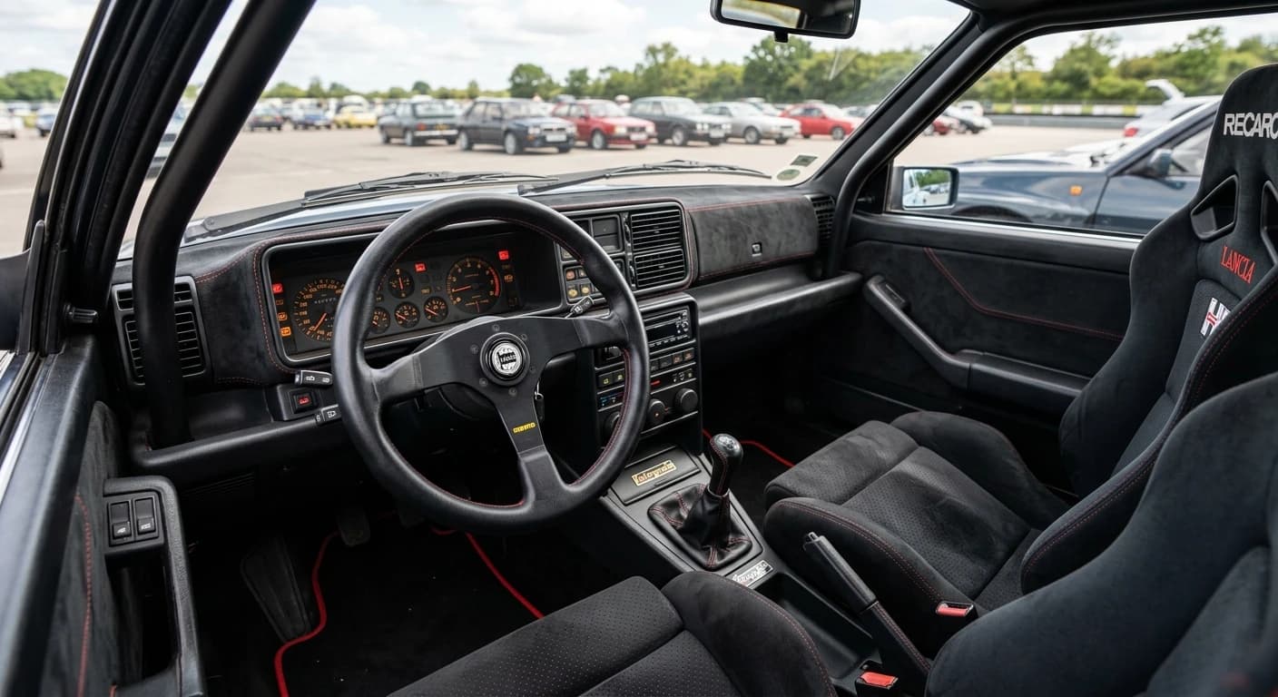 Lancia Delta HF Integrale Evo II 1991 - Dashboard view