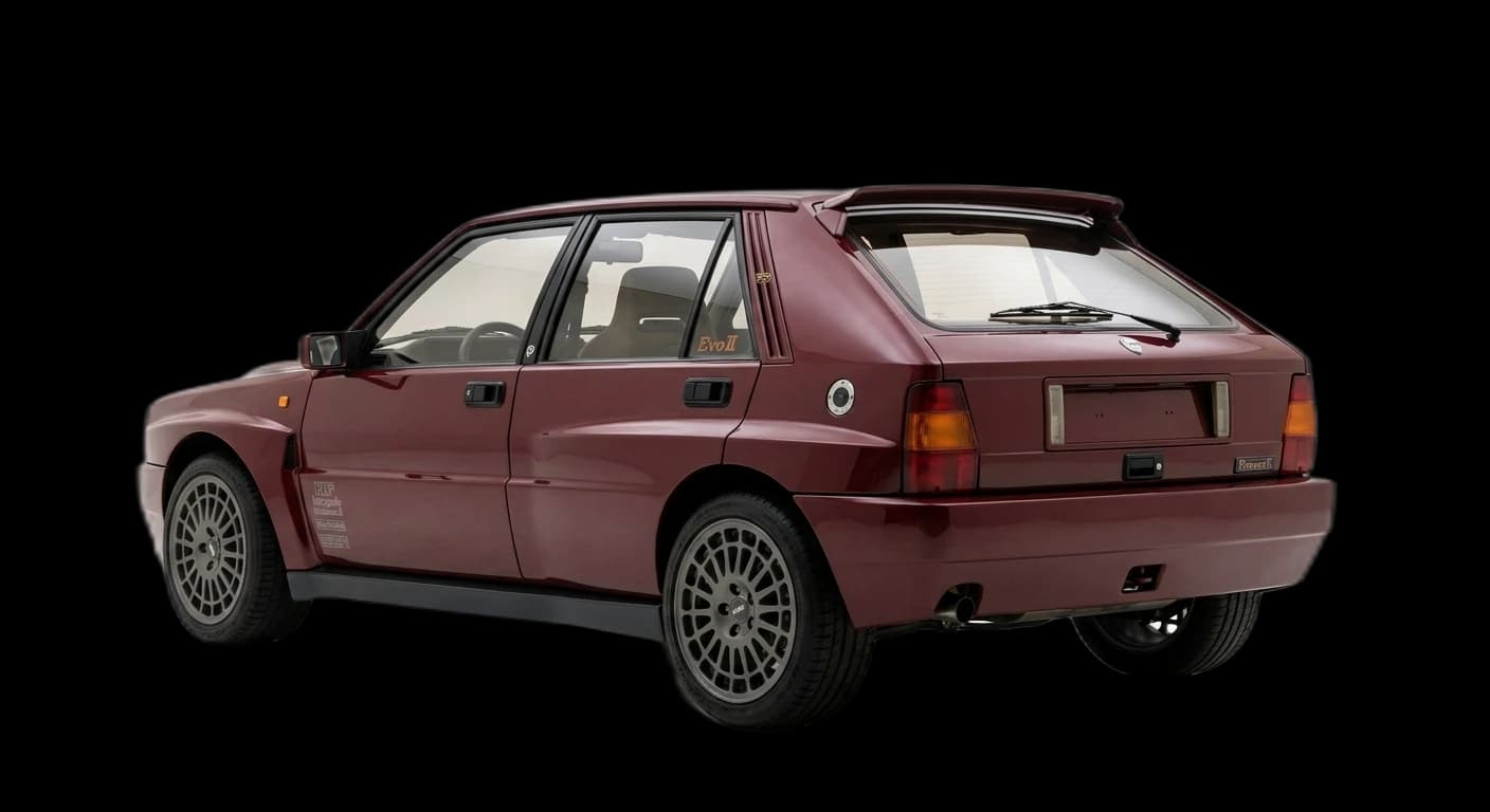 Lancia Delta HF Integrale Evo II 1991 - Rear 3/4 view