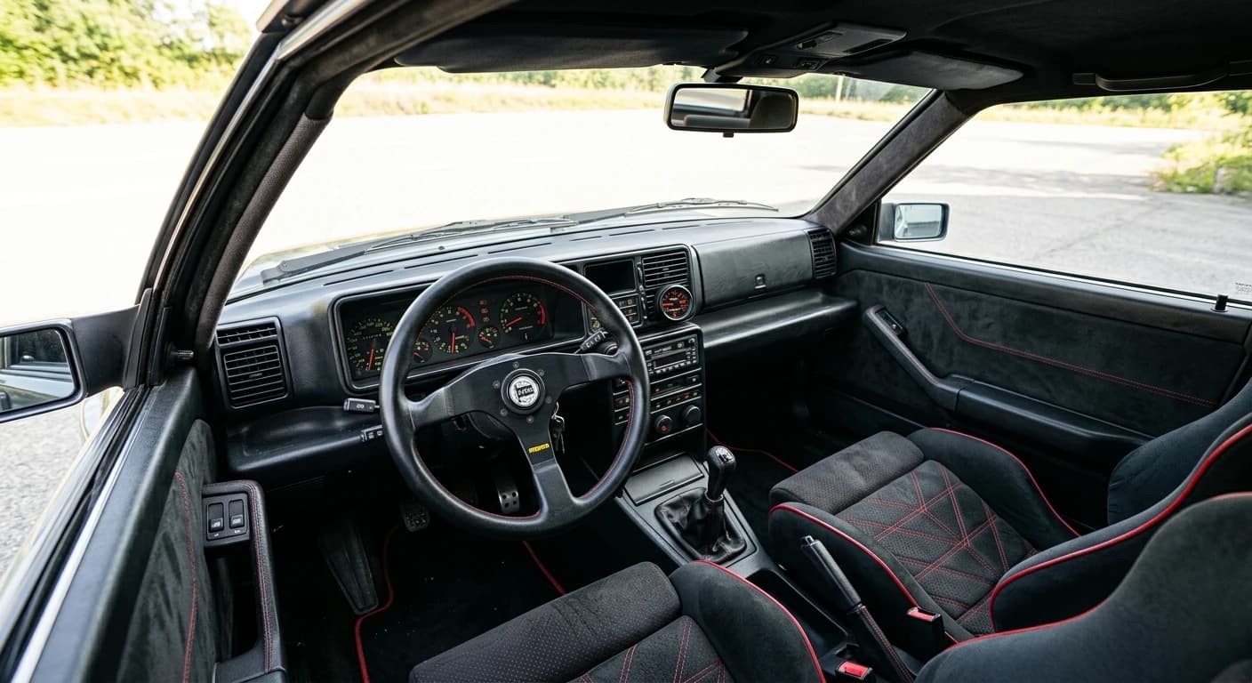 Lancia Delta HF Integrale 1987 - Dashboard view