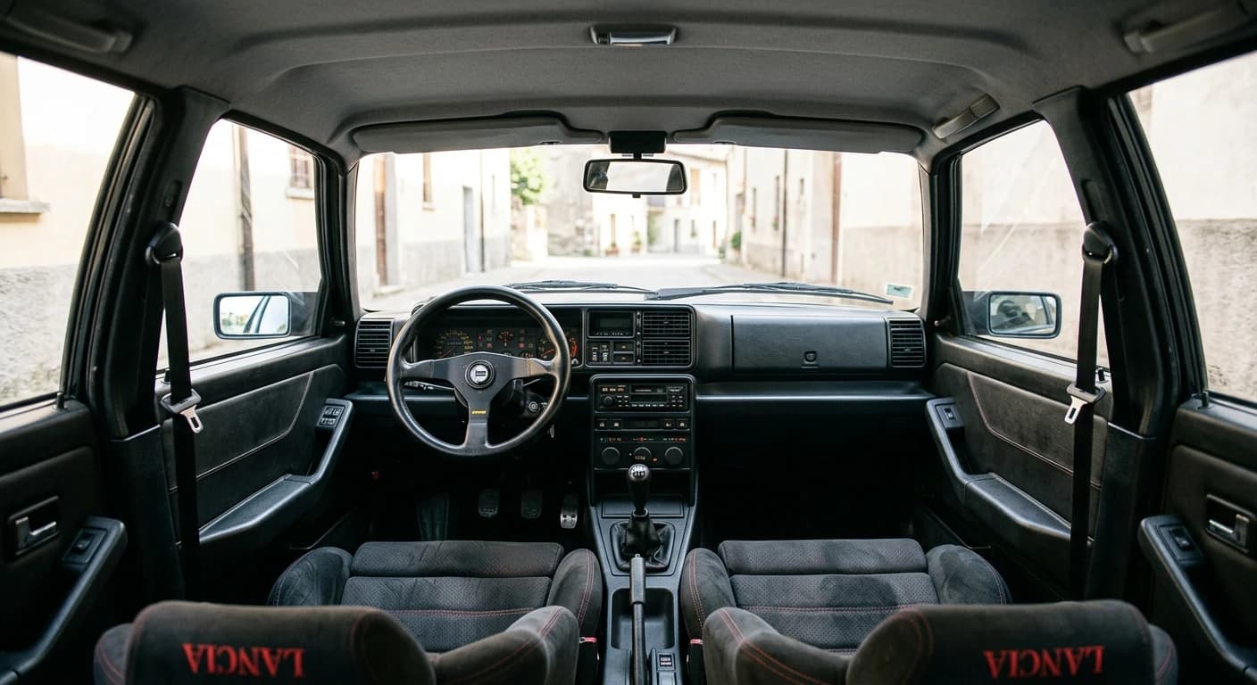 Lancia Delta HF Integrale 1987 - Interior view