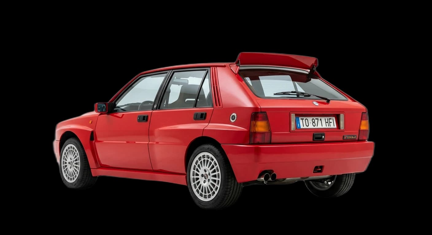 Lancia Delta HF Integrale 1987 - Rear 3/4 view