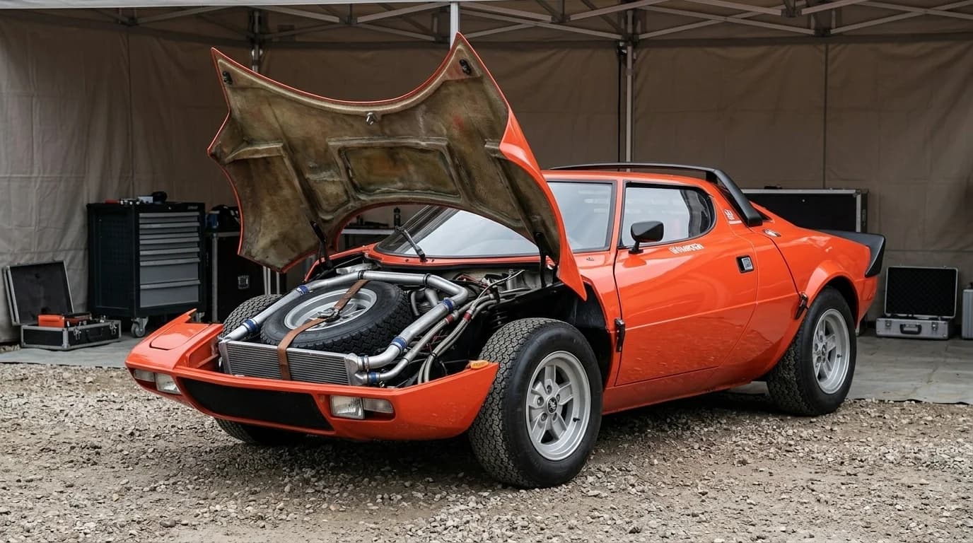 Lancia Stratos HF - Trunk