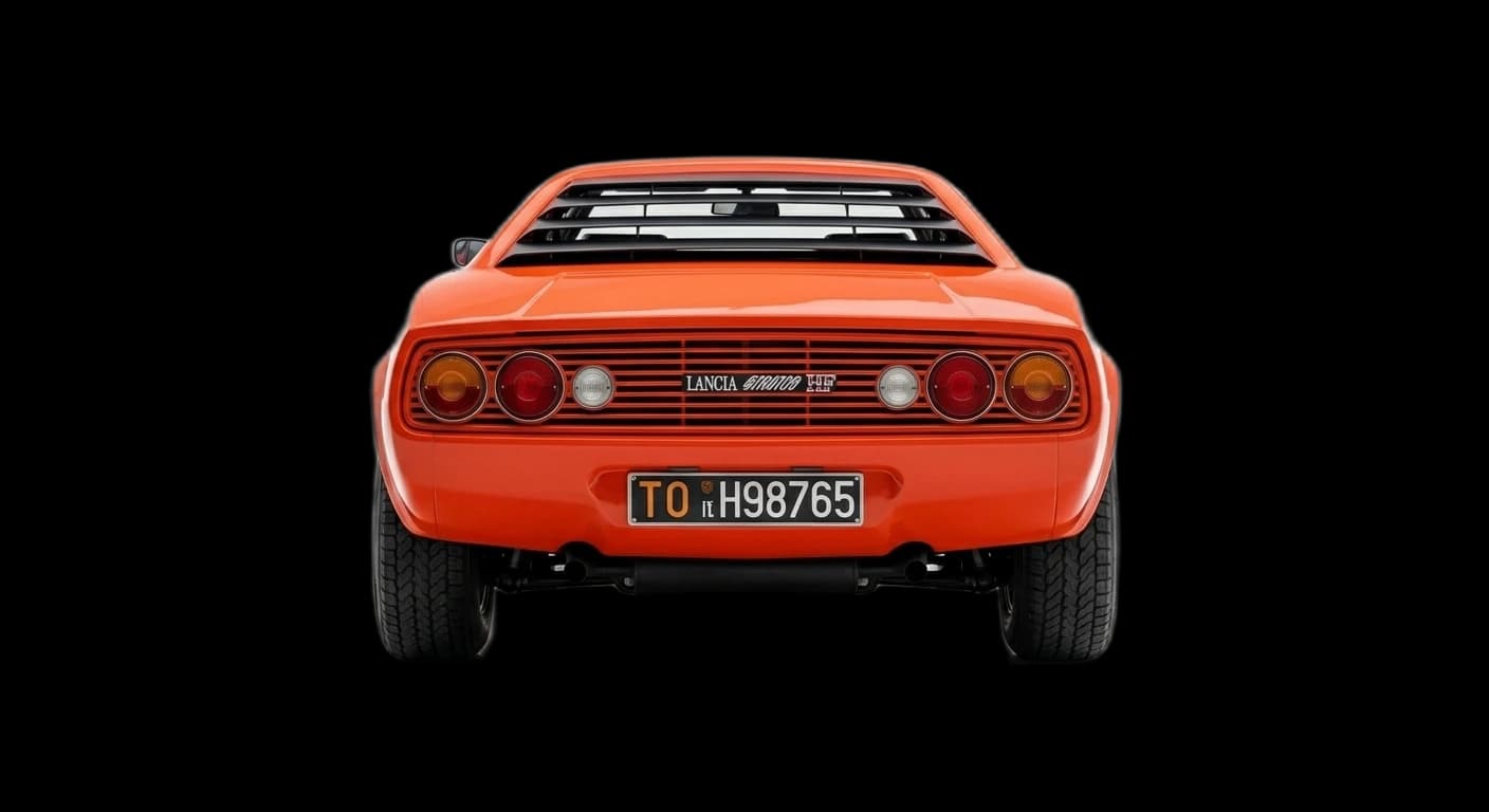 Lancia Stratos HF 1973 - Rear view