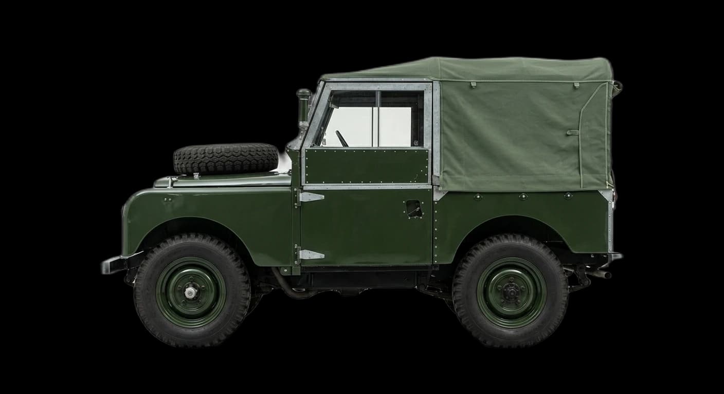 Land Rover Defender 90 1948 - Side view