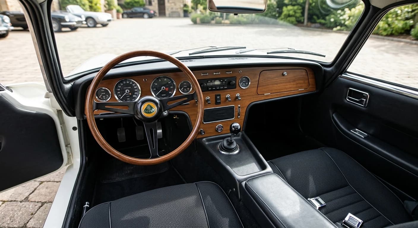 Lotus Elan Sprint 1962 - Dashboard view