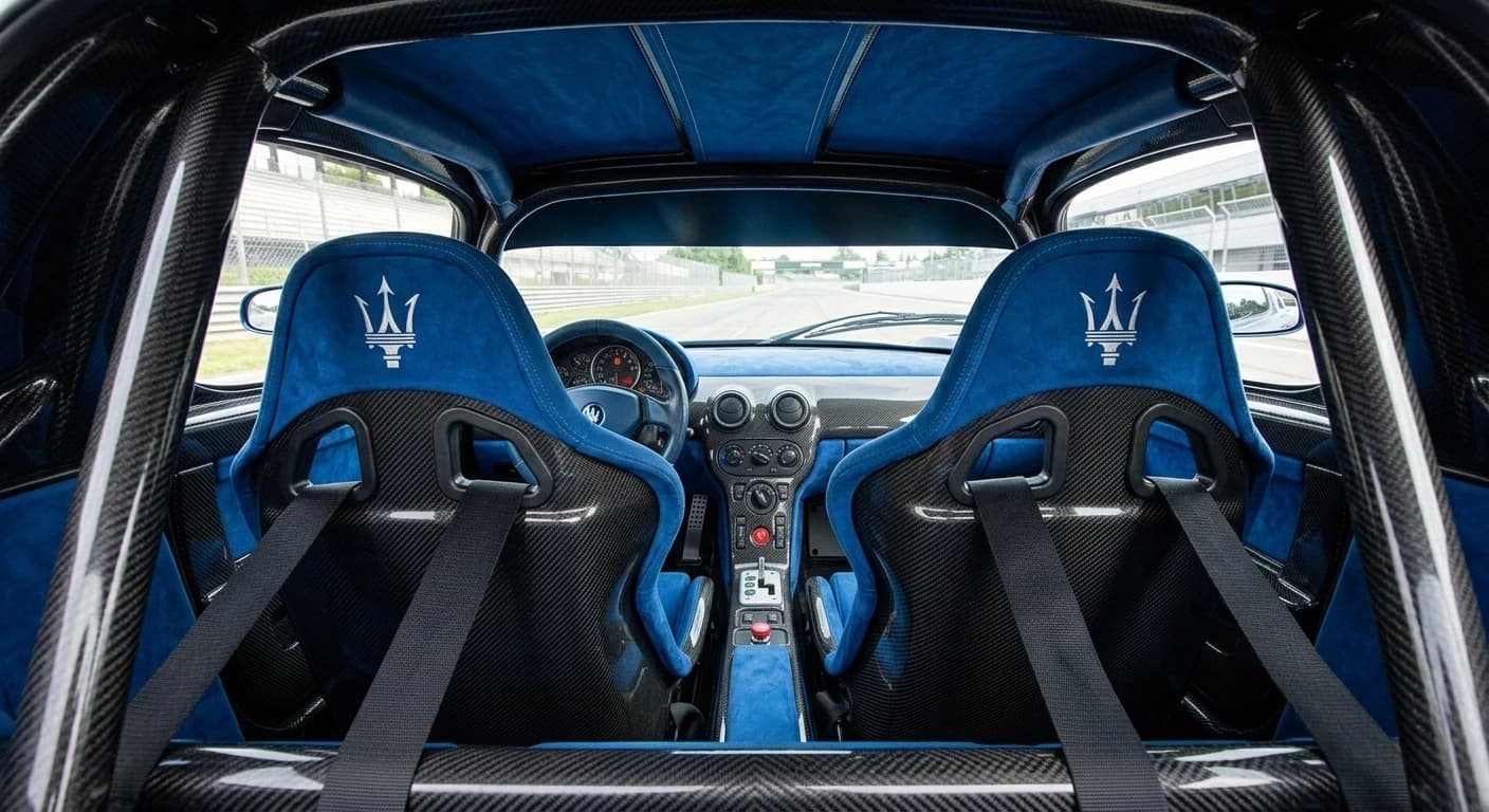 Maserati MC12 2004 - Interior view