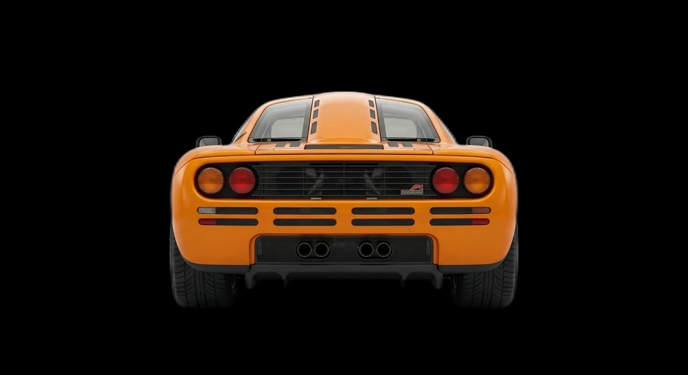 McLaren F1 1992 - Rear view
