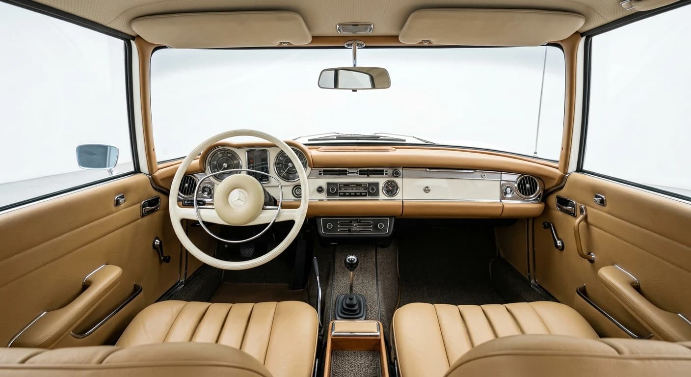 Mercedes-Benz 280 SL (Pagoda) 1963 - Dashboard view