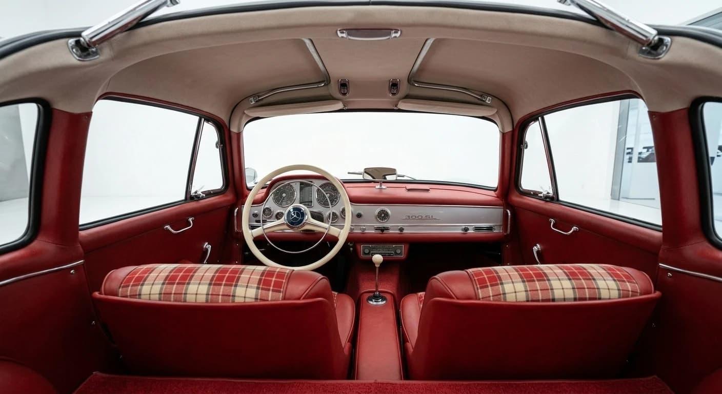 Mercedes-Benz 300 SL Gullwing 1954 - Interior view