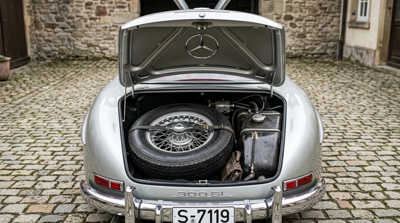 Mercedes-Benz 300 SL Gullwing - Trunk