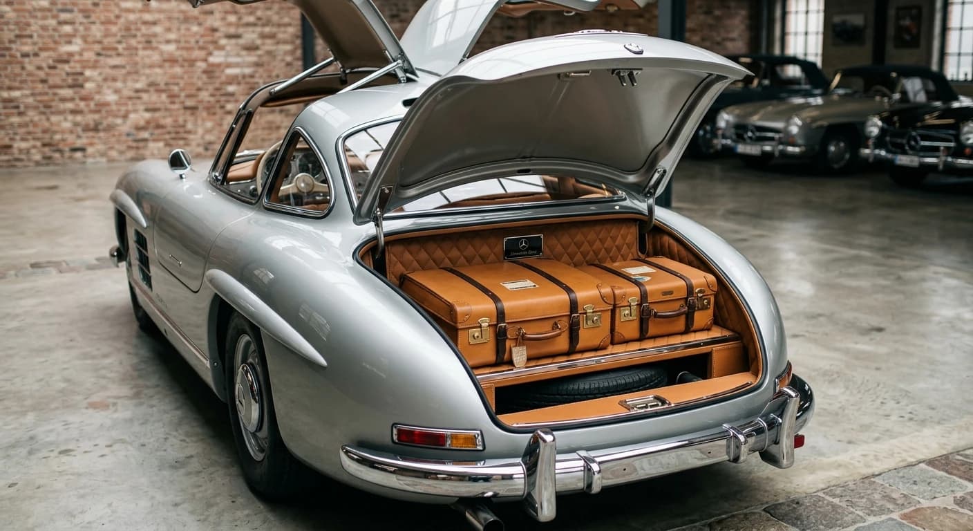 Mercedes-Benz 300 SL Gullwing - Trunk