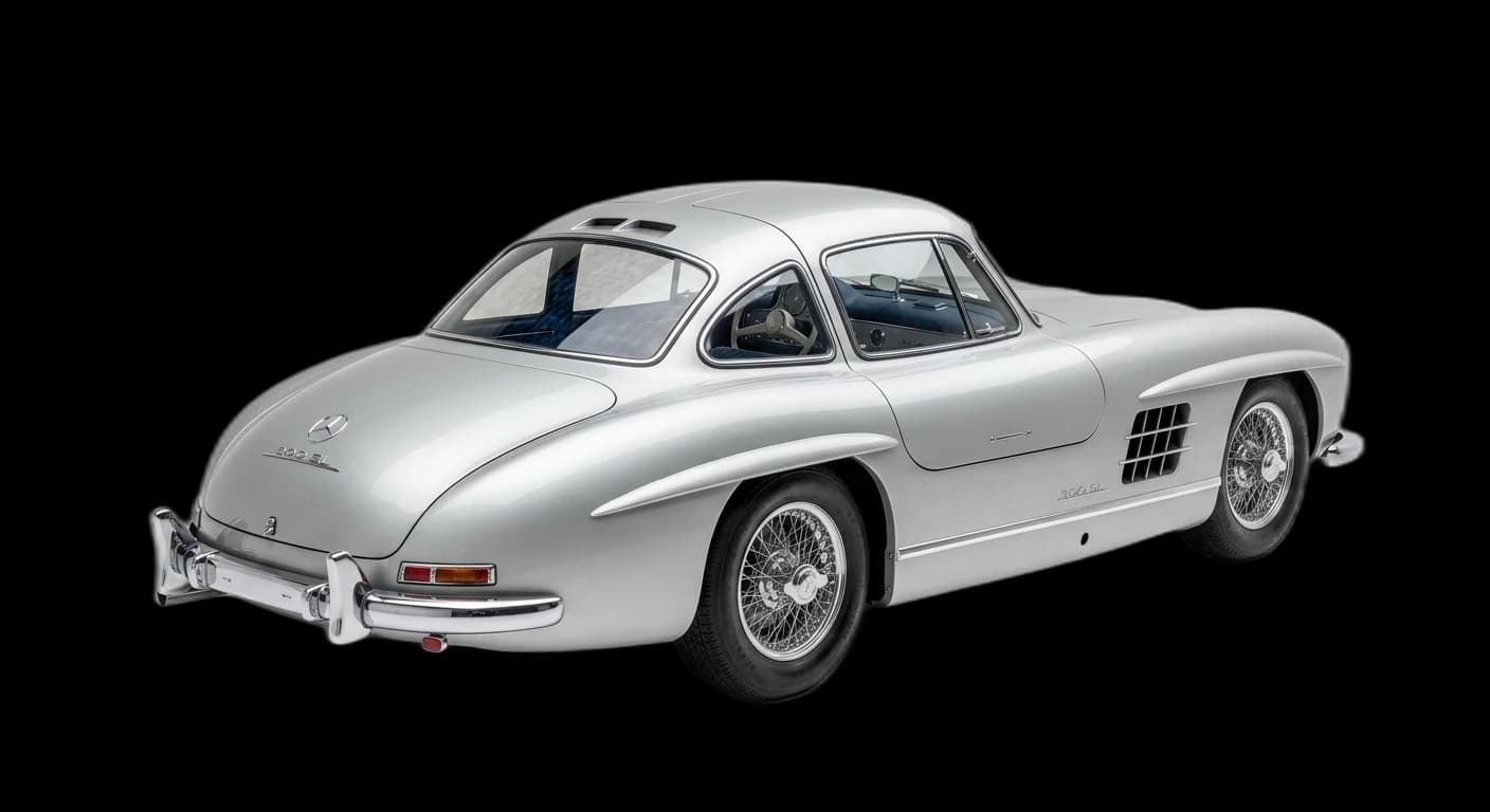 Mercedes-Benz 300 SL Gullwing 1954 - Rear 3/4 view