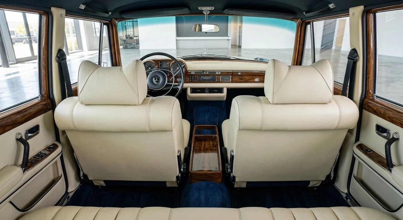 Mercedes-Benz 600 Pullman 1963 - Interior view